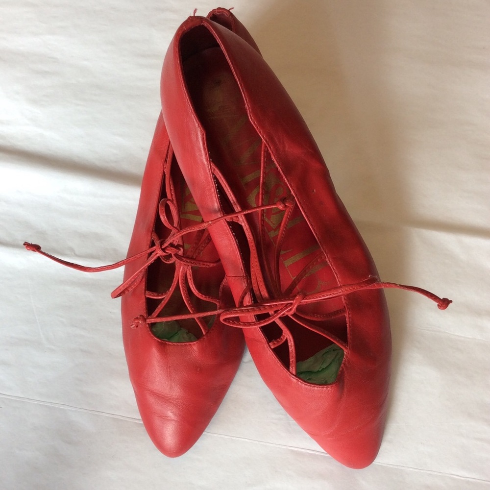 Vintage Sam and Libby red flats